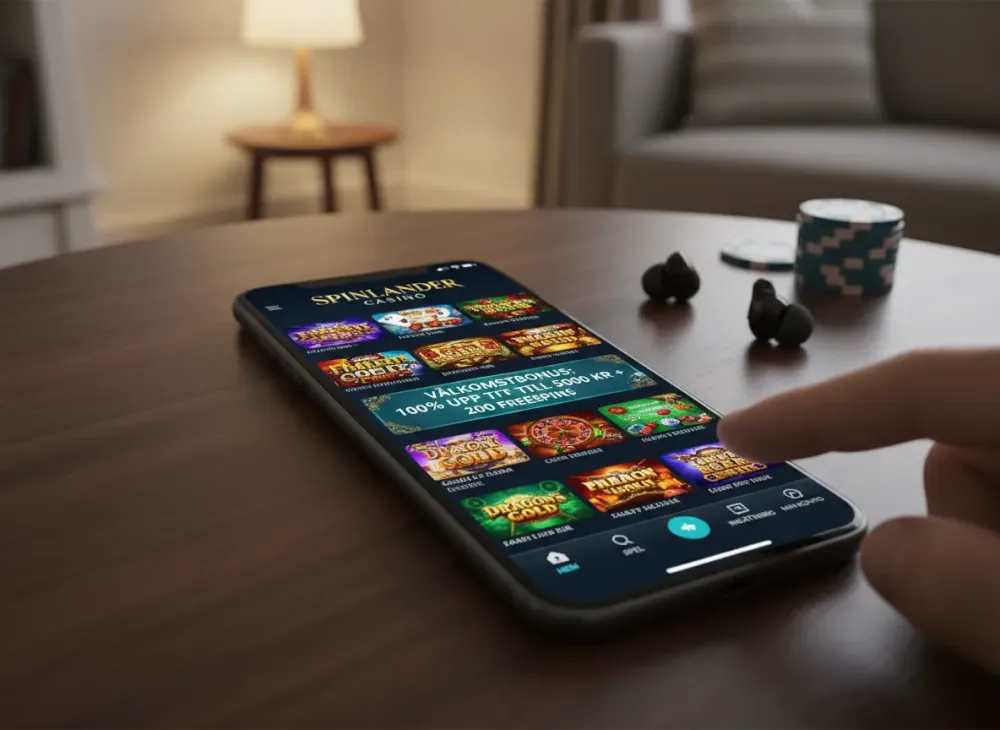 Spinlander casino app för mobil spelupplevelse